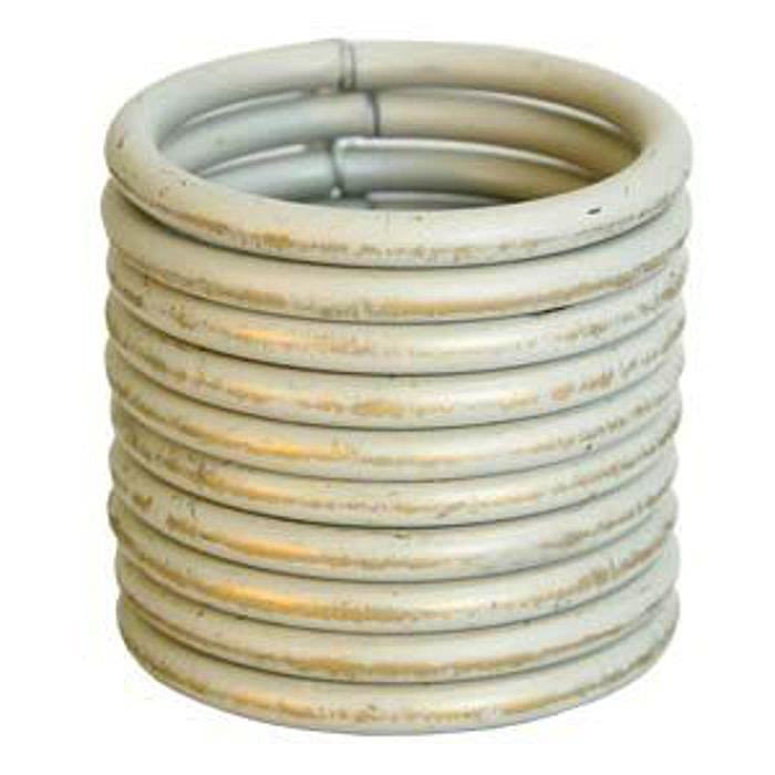 Deville Classic Cream/Gold 30-32mm Curtain Rings - 10 Pack