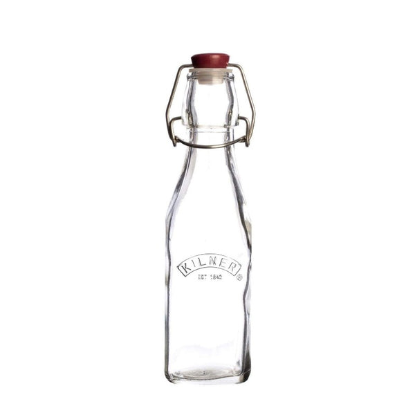 Kilner Clip Top Square Bottle 0.25 Litre