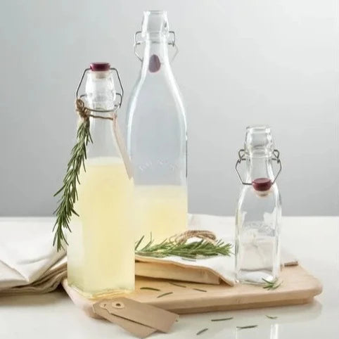 Kilner 550ml Square Clip Top Bottle