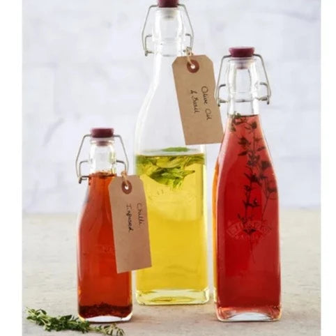 Kilner 550ml Square Clip Top Bottle