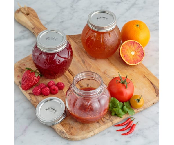 Kilner Strawberry Fruit Preserve Jar 0.4 litre