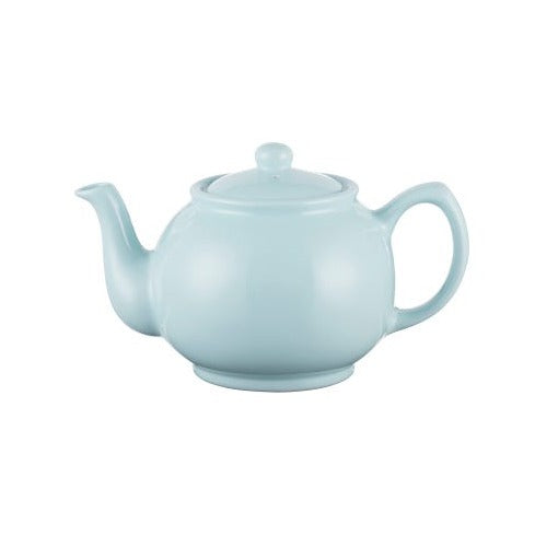 Baby Blue 6 Cup Ceramic Teapot