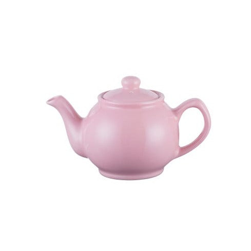Pastel Pink 2 Cup Ceramic Teapot