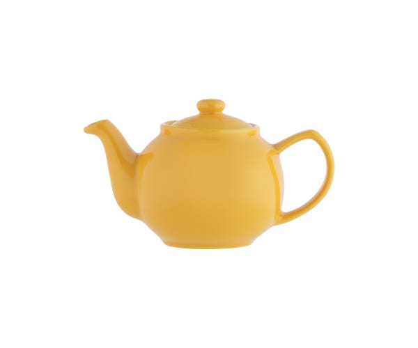 Mustard 6 Cup Ceramic Teapot