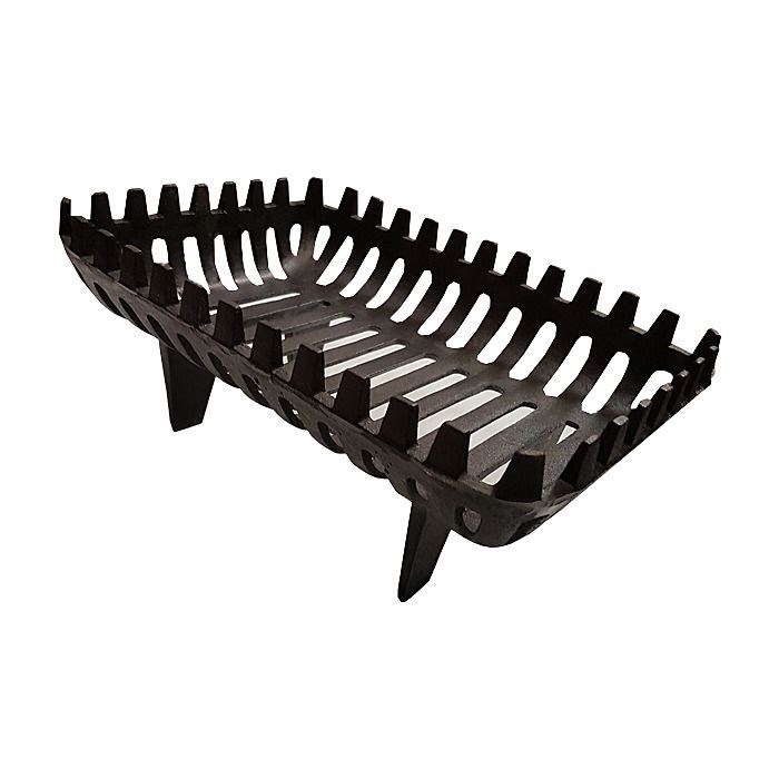 De Vielle Black Dog Basket 18 inch Fire Grate