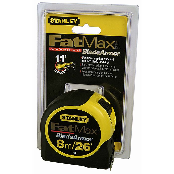 Stanley 8m FatMax Autolock Tape Measure