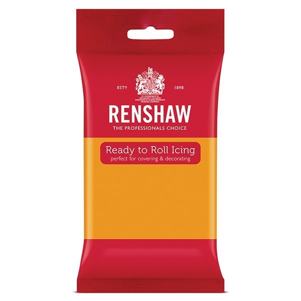 Renshaw Professional Sugar Paste - Autumn Gold 250g