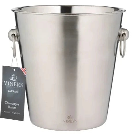 Barware 4l Silver Champagne Bucket