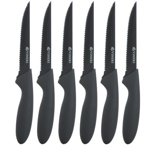 Viners Everyday Set Of 6 Steak Knives