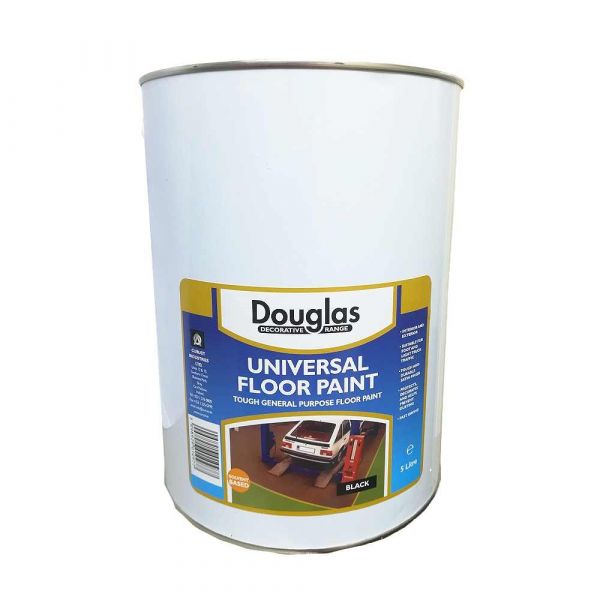 Douglas Universal Floor Paint 5L - Black