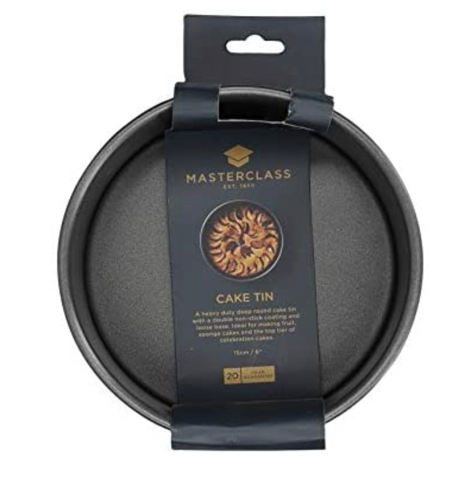 Master Class NonStick 25cm (10") Loose Base Deep Round Cake Pan