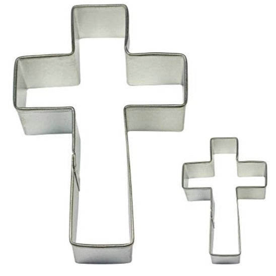 Cookie & Cake Cross Cutter Set of 2