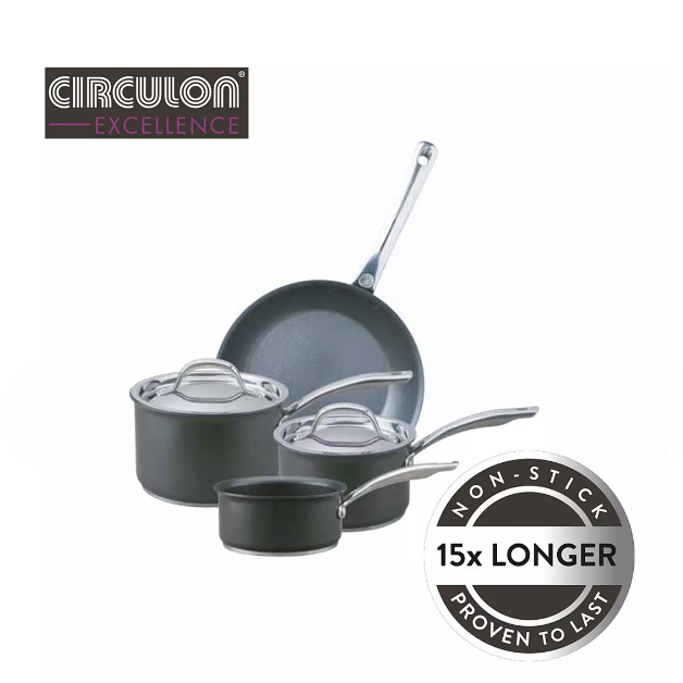 Circulon Excellence 4 Piece Pan Set