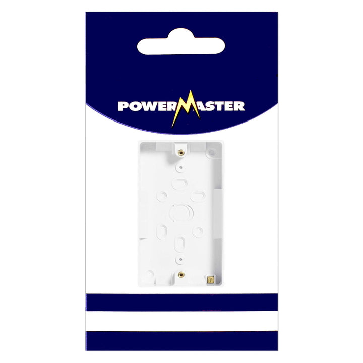 Powermaster Electrical 2 Gang Pattress Box