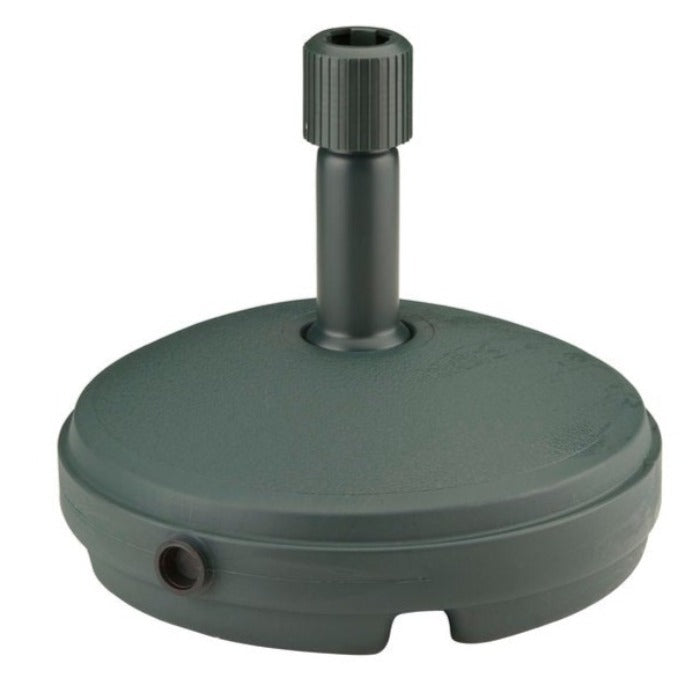 Garden Parasol Base Green 7Litre