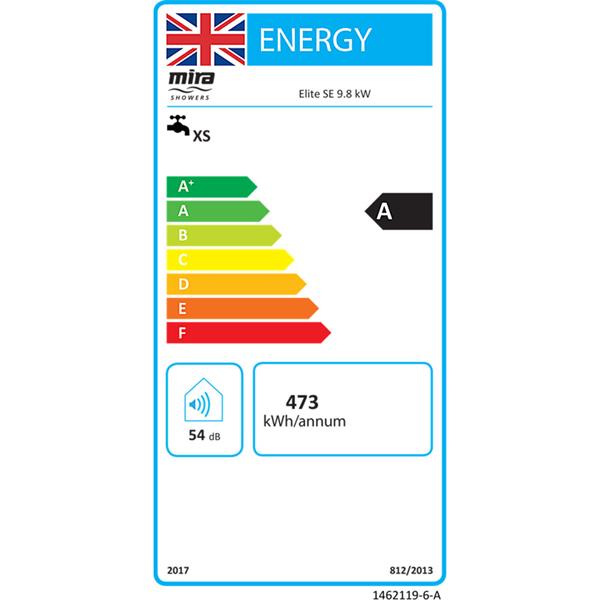 Mira Elite SE Electric Shower (9.8kw)