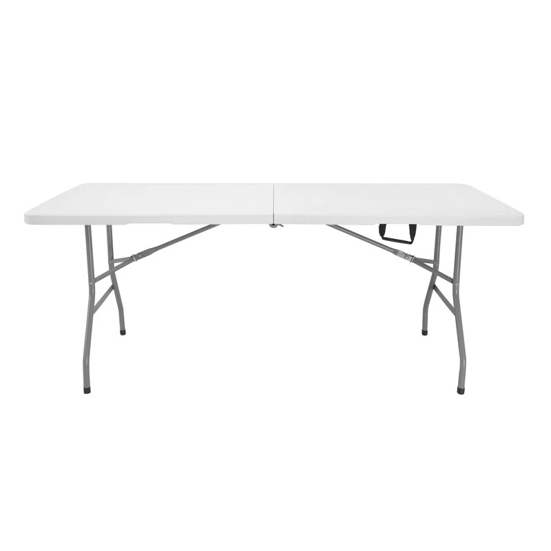 1.8m White Folding Table