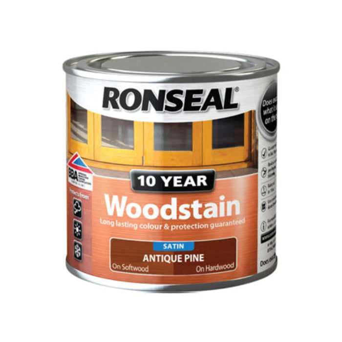 Ronseal 10 Year Woodstain - Antique Pine