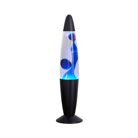 Retro Blue Lava Lamp