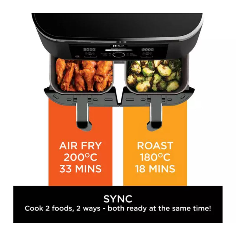 Ninja Foodi Max Dual Zone Air Fryer 9.5L