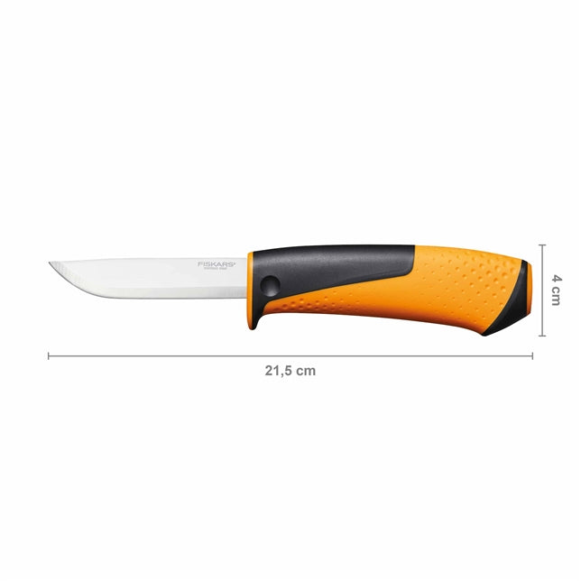 FISKARS KNIFE UNIVERSAL WITH SHARPENER