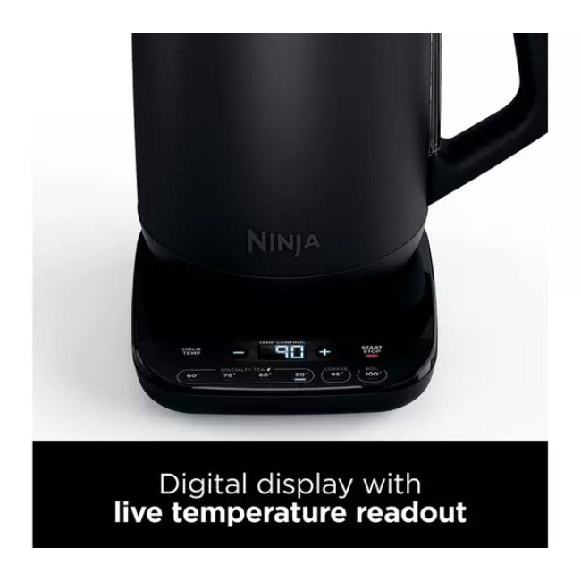 Ninja Perfect Temperature Rapid Boil Kettle – Black