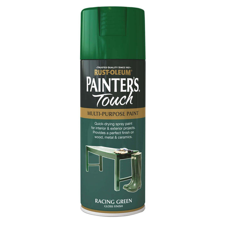 Painters Touch Multi-Purpose Spray Paint 400Ml - Racing Green