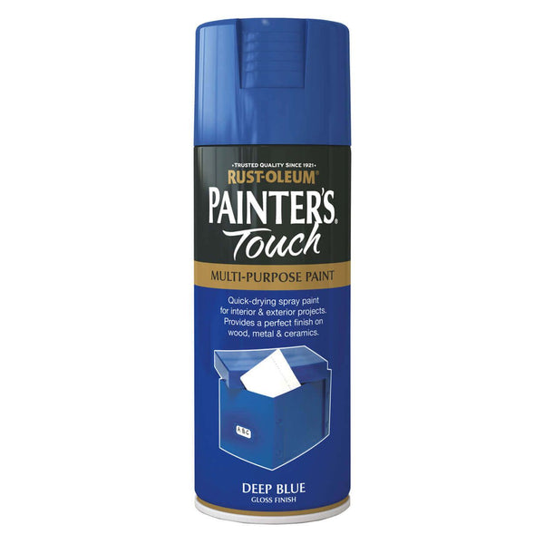 Painters Touch Multi-Purpose Spray Paint 400Ml - Deep Blue
