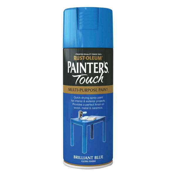Painters Touch Multi-Purpose Spray Paint 400Ml - Brilliant Blue