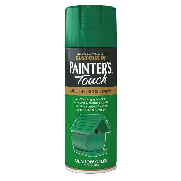 Painters Touch Multi-Purpose Spray Paint 400Ml - Meadow Green