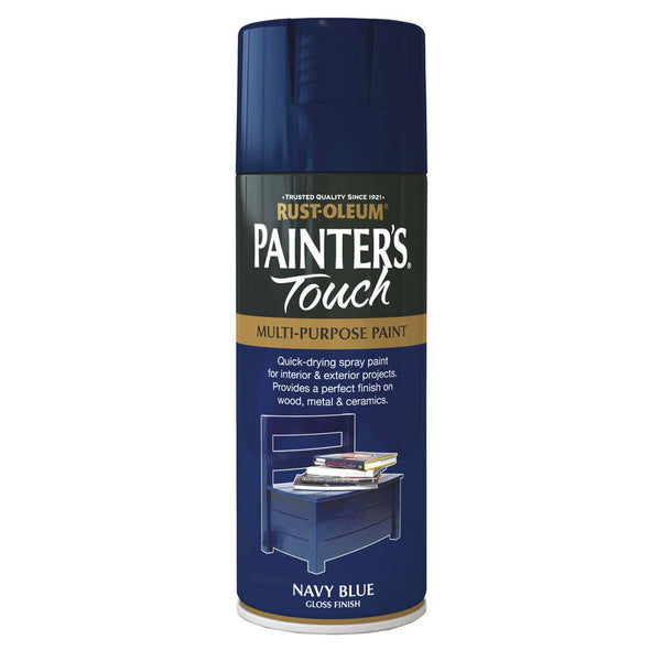 Painters Touch Multi-Purpose Spray Paint 400Ml - Navy Blue