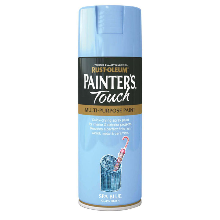 Painters Touch Multi-Purpose Spray Paint 400Ml - Spa Blue