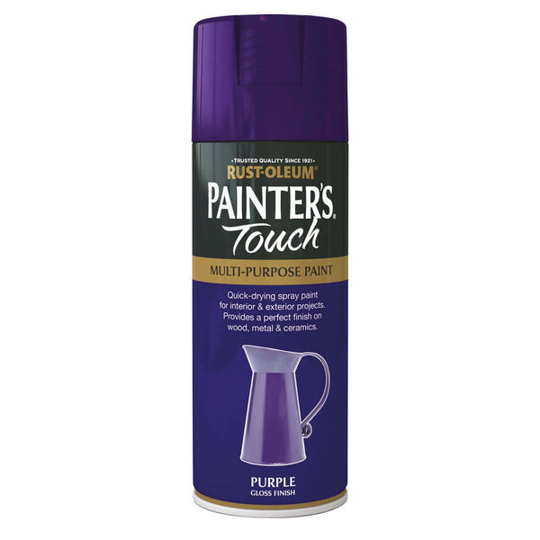 Painters Touch Multi-Purpose Spray Paint 400Ml - Purple