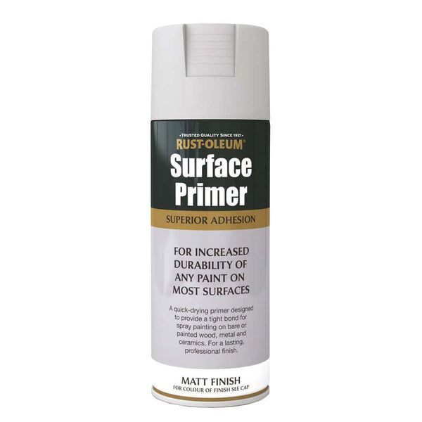 Rust-Oleum Surface Primer 400ML - Grey Matt