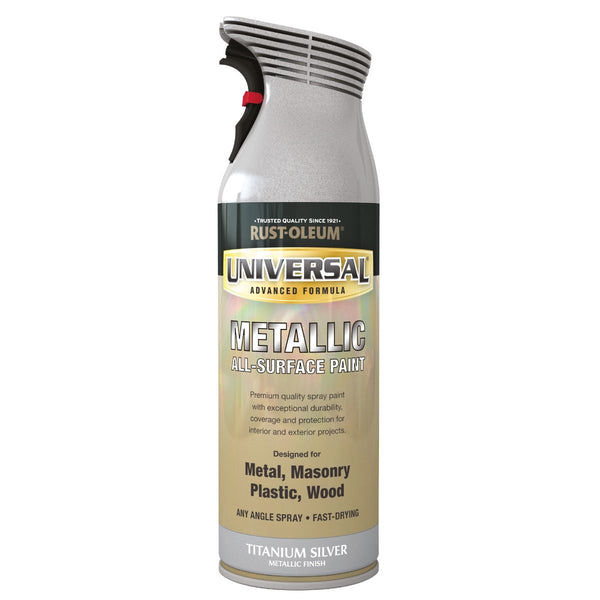 Rust-Oleum Universal All-Surface 400ML - Titanium Silver