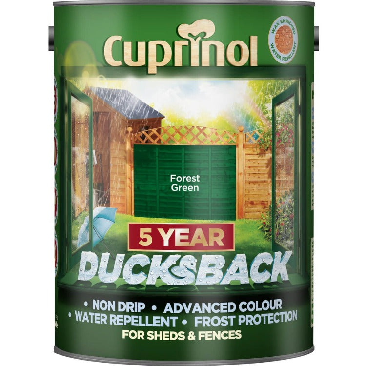 Cuprinol Ducksback Forest Green 5L