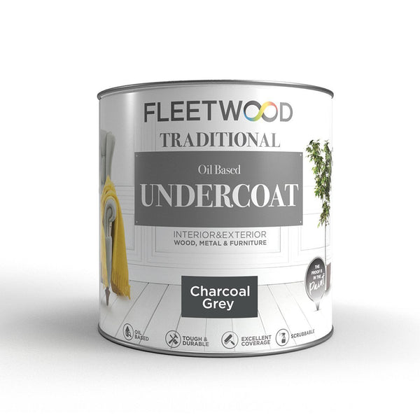 Fleetwood Traditional Undercoat - Charcoal Grey