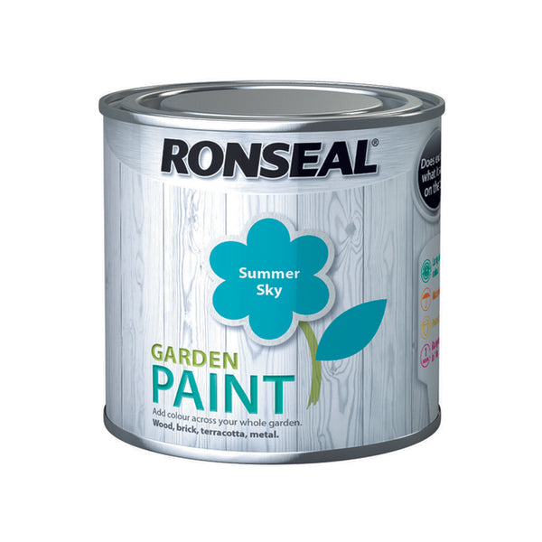 Ronseal Garden Paint 250ml Summer Sky