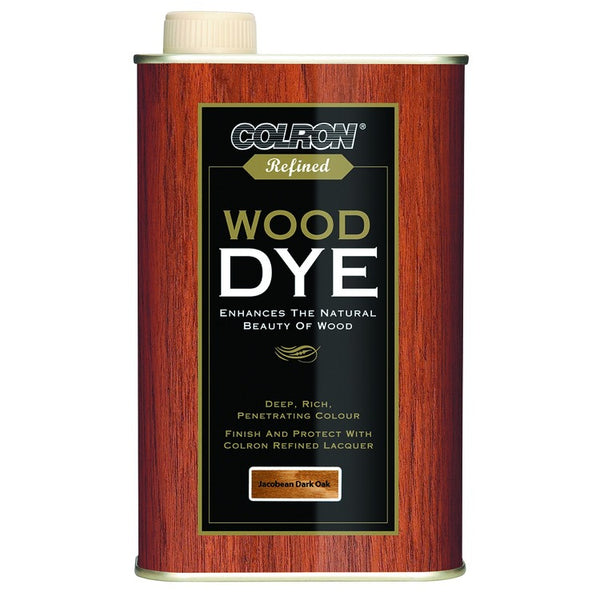 Colron 250ml Refined Wood Dye Jacobean Dark Oak