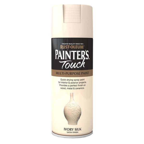 Painters Touch Multi-Purpose Spray Paint 400Ml - Ivory Silk