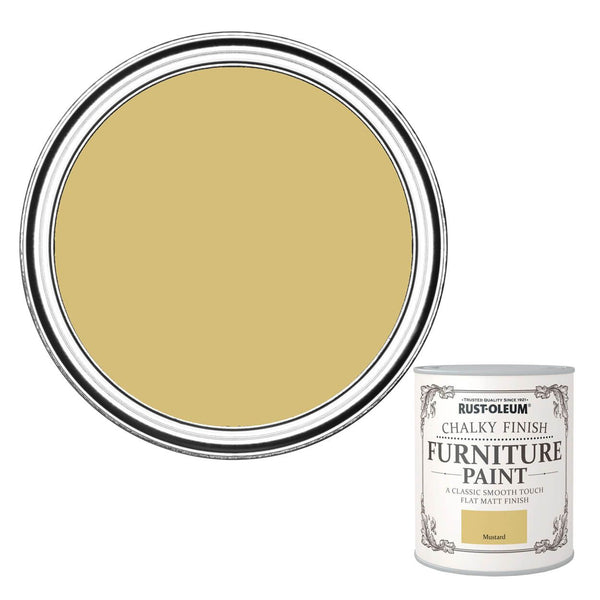 Rust-Oleum Chalky Finish Furniture Paint - Mustard