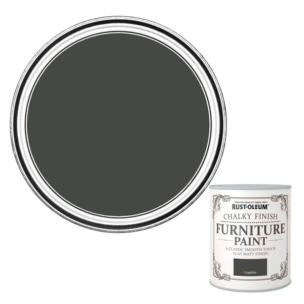Rust-Oleum Chalky Finish Furniture Paint - Graphite