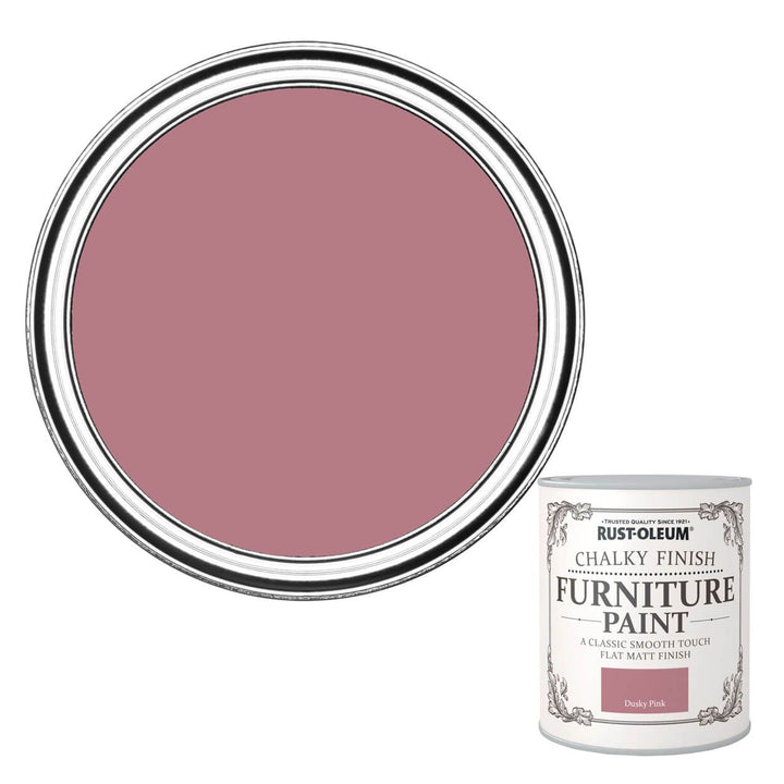 Rust-Oleum Chalky Finish Furniture Paint - Dusky Pink