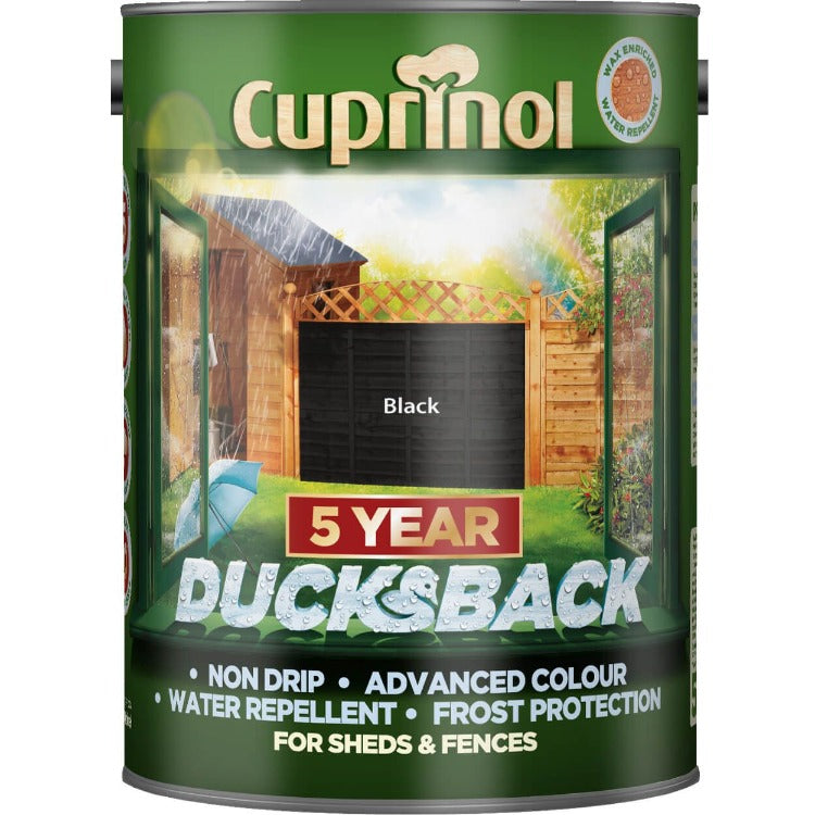 Cuprinol Ducksback Black 5L