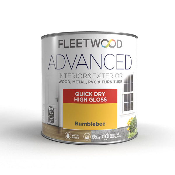Fleetwood Advanced Gloss Quick Dry - Bumblebee 750ml