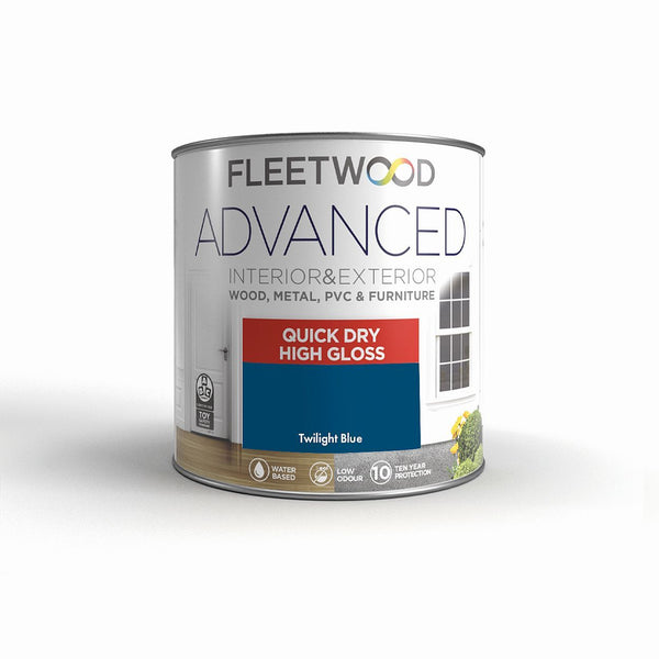 Fleetwood Advanced Gloss Quick Dry - Twilight Blue 750ml