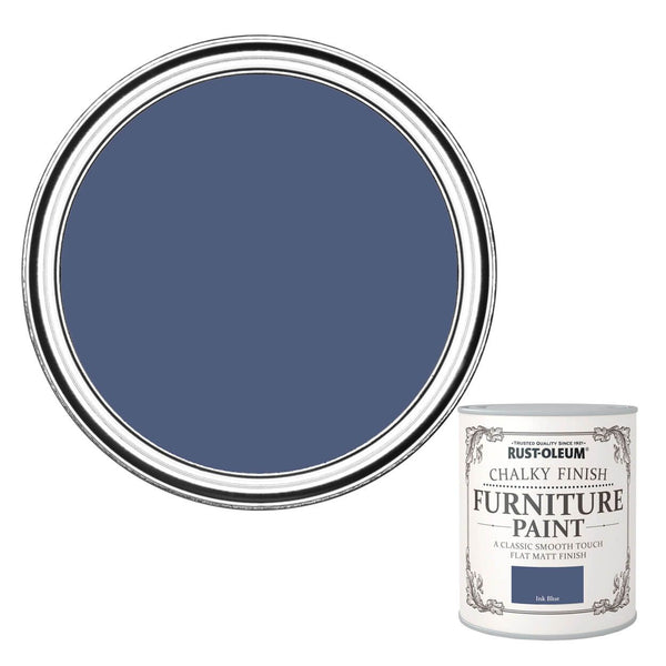 Rust-Oleum Chalky Finish Furniture Paint - Ink Blue