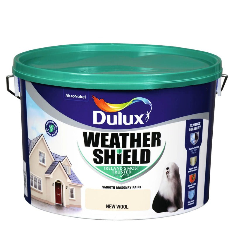 Dulux Weathershield New Wool 10L