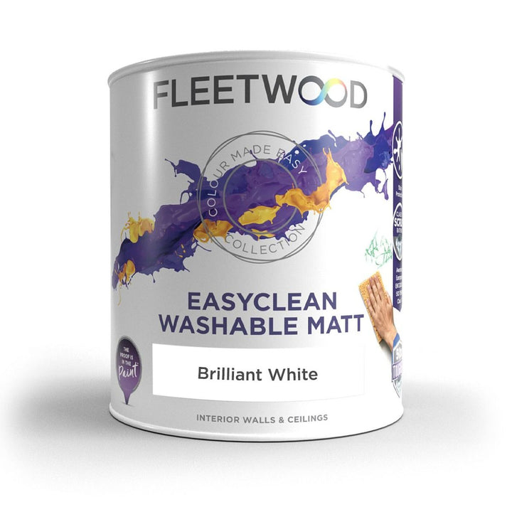 Fleetwood Easyclean Washable Matt - Brilliant White