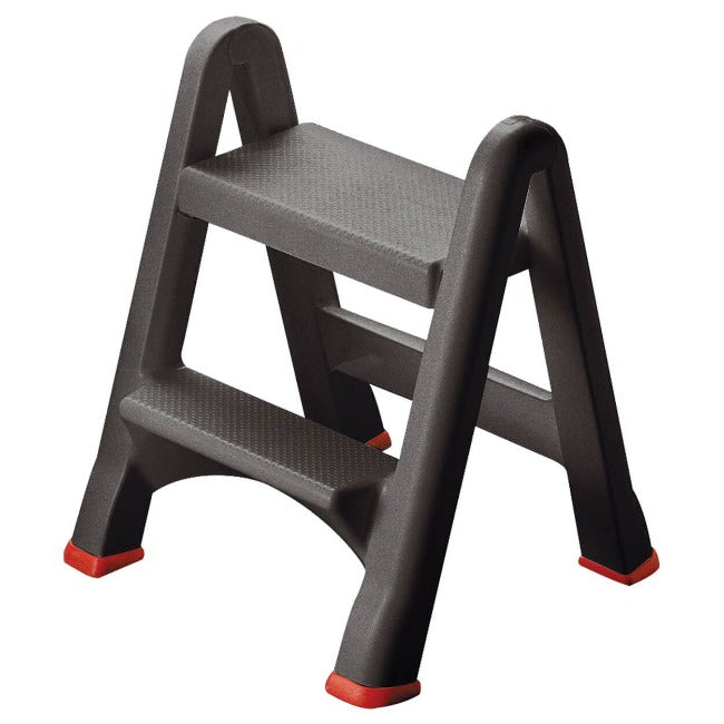 Curver 2 Tier Foldable Step-Stool Grey